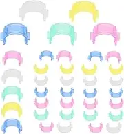 Sewing Bobbin Clips, 100 x Bobbin Holder Clips for Thread – Versatile Accessory for Embroidery, Clothing Repair, Textile Creation and Crafts