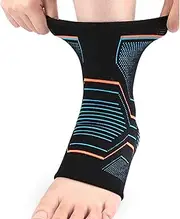 Ankle Support,Foot Sleeve Toeless Compression Socks Ankle Brace - Versatile Women Men Soothe Socks Breathable Ankle Brace for Running Ball Sports Hiking Yoga