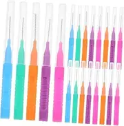 TOPPERFUN Interdental Brushes for 50pcs Portable Cleaning Brush Gentle Bristles for Cleaning Tools