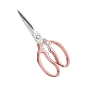 Kitchen Scissors, 9" Multi-Purpose Stainless Steel Heavy Shears[Champagne Gold]