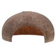 Coconut Shell Shelter Aquarium Hideout Cave Turtle Basking Platform Reptile