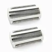 BRL140 Replacement Shaver Foil Head Compatible with Philips Women's Electric Shaver BRL140 BRL130 Wet and Dry, Ladies' trimmer foil and blades white 2-Pack