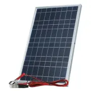 12V Solar Panel Kit Complete 30W Portable Outdoor Rechargeable Solar Cell7957