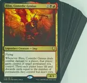 ***Custom Commander Deck*** Blim, Comedic Genius - Unwanted Gifts - EDH Magic