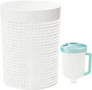 Leaf Catcher for Pool Vacuum - Replacement Leaf Trap Mesh Basket Filter,Large Capacity Reusable Maintenance Cleaner Tool Accessories for Hotel Outdoor Use