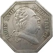 LAOJUNLU 1813 Napoleon Emperor Octagonal Medal, Antique Bronze Commemorative Replica, Historical Hobo Nickel Decor, Vintage Good Luck Token