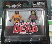 The Walking Dead Minimates - Dexter and Dreadlock Zombie Series 3 2013