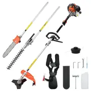 Brush Cutter 4-in-1 Function Orange 52 cc 1.45 kW grass trimmer vidaXL