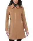 Michael Michael Kors V6003 Camel Club-Collar Zip Coat Womens Size 2X