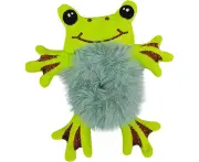 Cute Small Elastic Hair Bands for Women's Hair,Bear Bunny Frog Duck Plush Hair Ties for Girls Teenagers Children Kids as shown-01#green