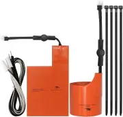 Thermostatic Battery Heater & Oil Filter Warmer for Generac Generators 7101/7102