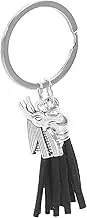 KOMBIUDA Creative Anubis Keychain with Metal Charm Keychain Decoration Tassel Accessory for Bags and Unique Ancient Design present Idea