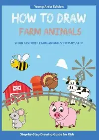 在飛比找博客來優惠-How to Draw Farm Animals: Easy