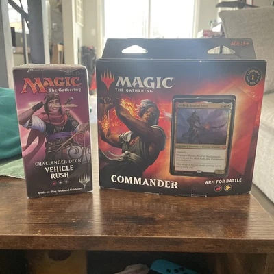 MTG Commander Legends Arm For Battle Deck Magic the Gathering TCG CCG WOTC New!