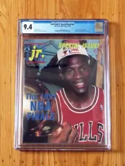 Michael Jordan Tuff Stuff Jr. Magazine 1991 Special Edition CGC 9.4 RARE