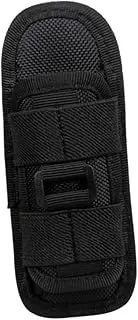 Rotatable Belt Clip Flashlight Carry Case Lightweight Nylon Storage Pouch for Torch for Camping and Hiking Durable and Wear Resistant Design
