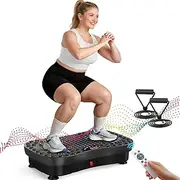 AXV vibrating plate fitness vibrating exercise machine lymphatic drainage shaker full body shaker vibrating support sports board weight loss fat burner for