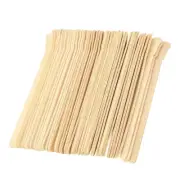 100 Pcs Wooden Wax Spatula Wax Applicator Sticks Hair Wax Stick