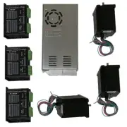 US Ship 3 Axis CNC Kit 425oz.in Nema 23 Stepper Motor & KL-5042E Driver