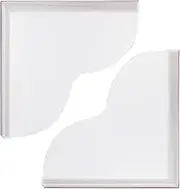 Shower Water Guard, Large Splash Guards, Bathtub Waterproof Self-Adhesive Shower Corner Guards, Flexible Placement, Cleaning Made Easy, 23.5x23.5cm, for Hotel, Home