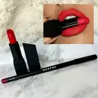 NEW Morphe Fiery Red 2 Piece Lip Set ~ Hotshot Lipstick + Wild Side Lip Liner