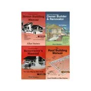 House Building Owner Builder Renovator Roof Building Allan Stains Books 4 Pack