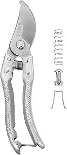 TOYANDONA 1pc Professional Pruning Shears Durable Floral Scissors with Non Slip Handle Effort Saving Design for Easy Trimming of Flowers and Trees Garden Hand Pruner for Plant Care