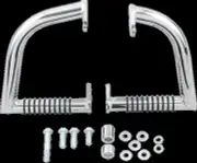 Lindby Linbar Rear Highway Bar Chrome Harley Softail Deluxe 05-17
