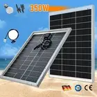 12V 350W Bifacial Shingled Solar Panel Kit Mono Fixed Power Charging Battery AU