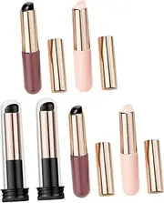 Didiseaon 6pcs Nail Art Brushes Gradient Silicone Applicators for Nail Design Professional Manicure Tools Dusty for Easy Gradient Effects