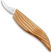 BeaverCraft Wood Chip Carving Knife for Beginners & Kids - Safety Whittling Knives - Small Sloyd Carving Knife C18 - Wood Whittling Tools for Woodworking