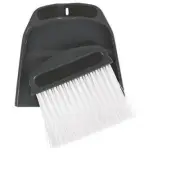 Coleman Whisk Broom with Dustpan, Black, Plastic