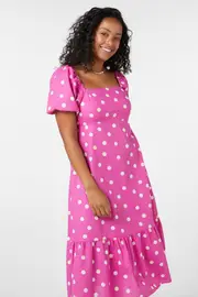 Lucy Polka Dot Midi Dress