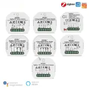 ZigBee3.0 Smart Light Switch Relay Module 1/2/3 Gang Smart Life/Tuya App Control