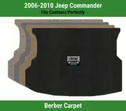 Lloyd Berber Cargo Carpet Mat for 2006-2010 Jeep Commander w/Jeep Grill Logo (for: Jeep)