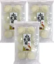 3 PACK AZUKI MOCHI JAPANESE RICE CAKE DAIFUKU ICHIGO 7.4OZ EACH