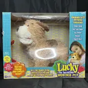 Lucky The Incredible Wonder Pup Interactive Puppy Dog Toy Zizzle NEW
