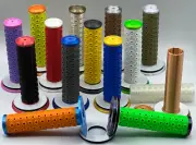 3D Printed Oakley Style B-1B BMX DISPLAY Grip with Donut Stand - CHOOSE COLORS!!
