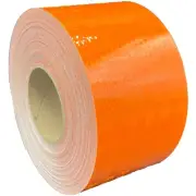 4" Orange Reflective Tape 3M 3930 HIP Air Backed Micro Prismatic Scotchlite Safe
