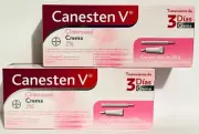 2 Canesten V Clorotimazol 2% CremaTratamiento Vaginal Infection 3 days Treatment