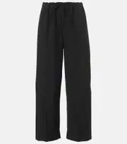 [The Row] The Row Yaji wool straight pants AU 14 black