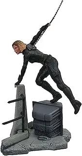 Diamond Select Toys Marvel Gallery: Avengers Infinity War Movie Black Widow PVC Diorama Figure,Gray