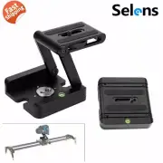 Folding Z Tilt Head 360° Rotary Quick Release Plate Stand Mount Tripod Head
