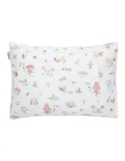 [LIVING TEXTILES] Organic Toddler Pillowcase in Whimsical Wonderland