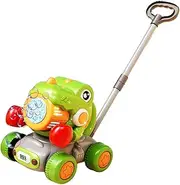 Lawn Mower Bubble Machine | Automatic Dinosaur Bubble Machine Blower - Leakproof Waterproof Portable Game for Boy Aged 3+ Garden Backyard Playground Beach Fun