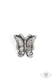 Paparazzi Free To Fly Multi Ring (Iridescent)