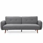 Sarah Dark Grey 3 Seater Sofa Bed