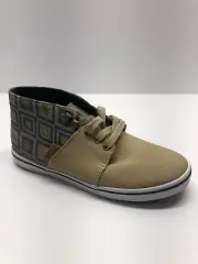 Vans Camryn Slim Skate Shoes Womens Sz 5 Native Taose Taupe/Blue Canvas RARE