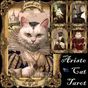 tarot card cards deck cat classic major arcana + book author artist collectible
