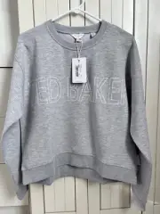 Ted Baker London Grey Sweatshirt Lorito Women Size 3 (Medium) NWT